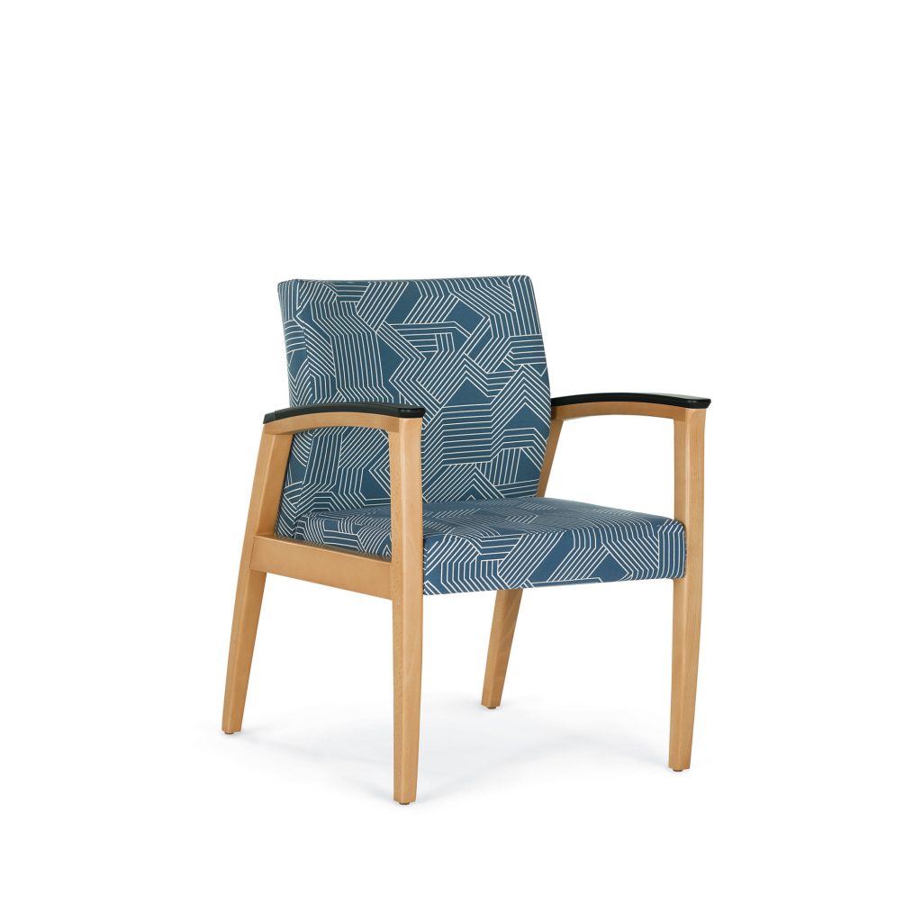 Haven Guest Chair, Urethane Arm Caps