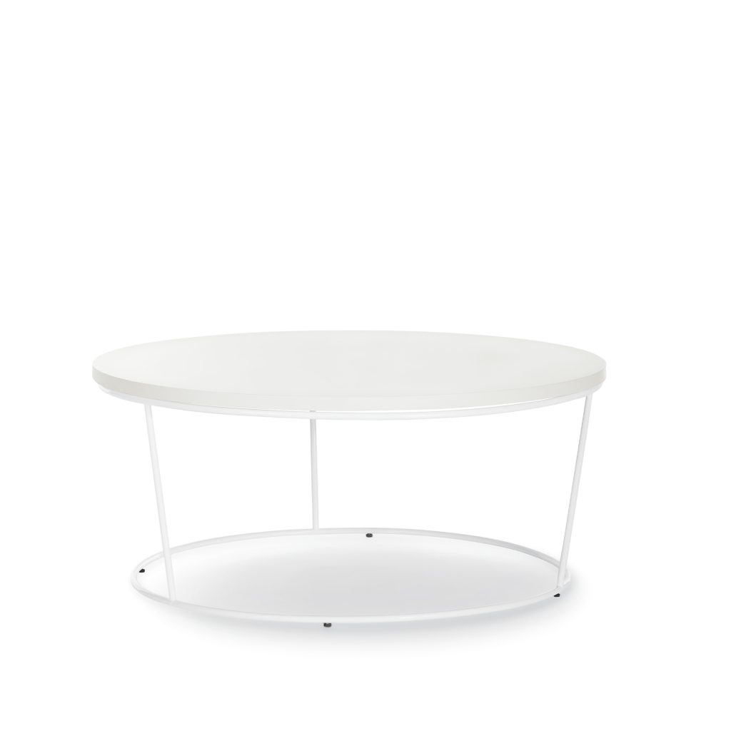 Savina Round, Corian Top with Cotton Base