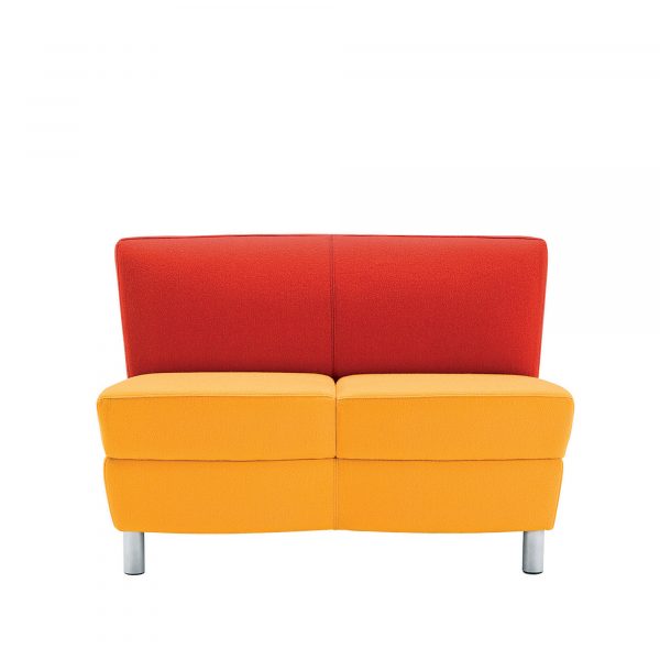 Serafinita Love Seat, Two-Tone