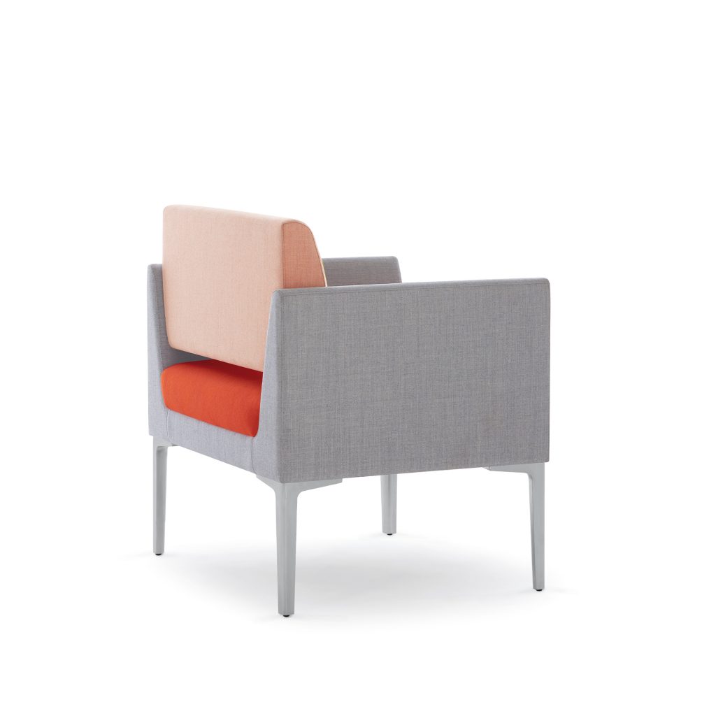 Savina Lounge Chair, Three-Tone