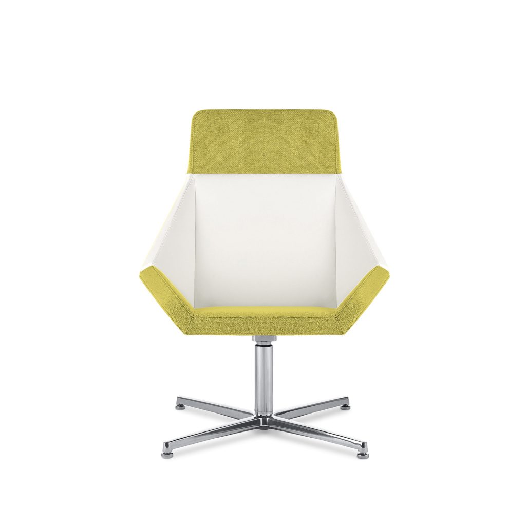 Nios High Back Swivel Base