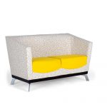 Two-Tone Achella Love Seat