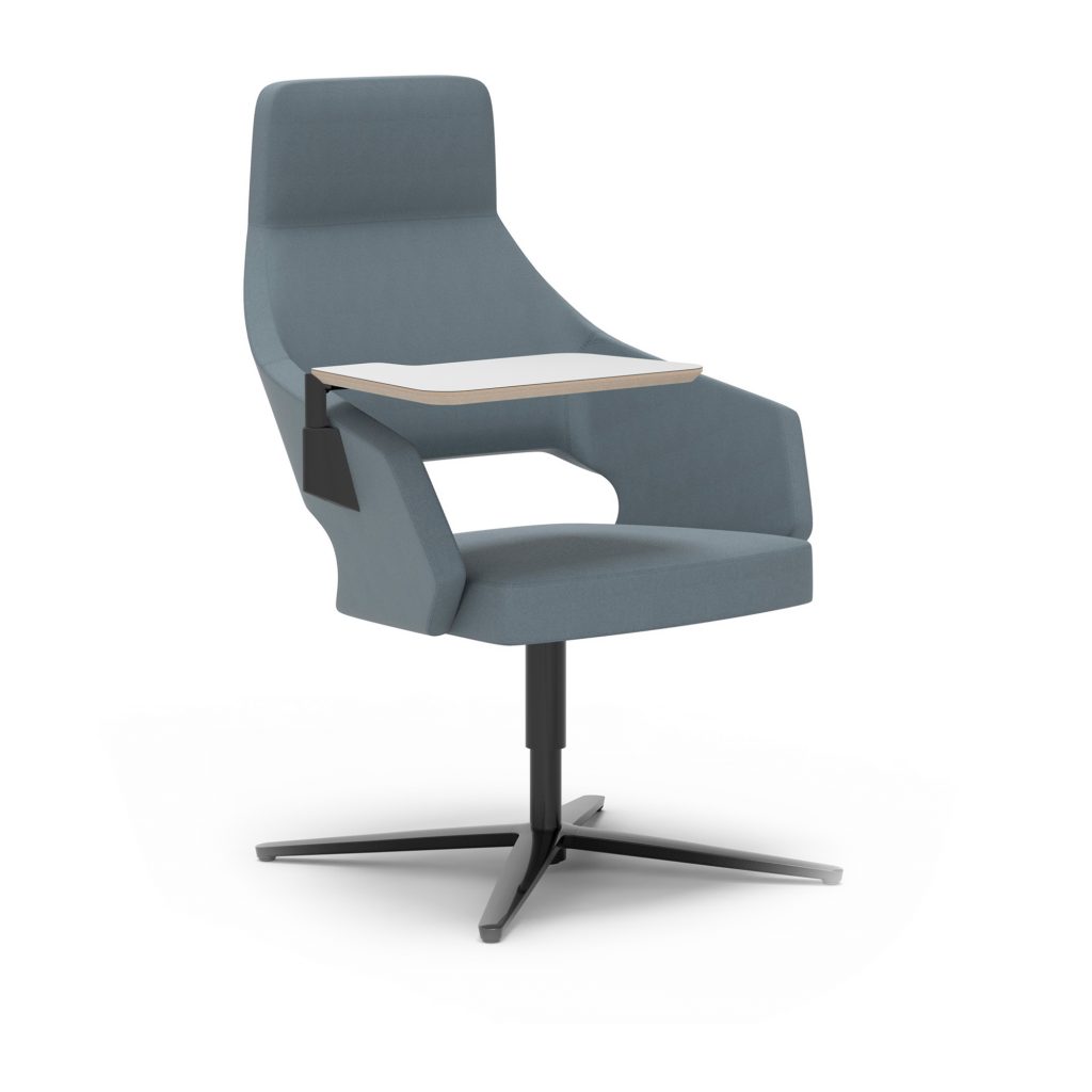 Flirt Lounge, High Back, Tablet Right, Swivel Base