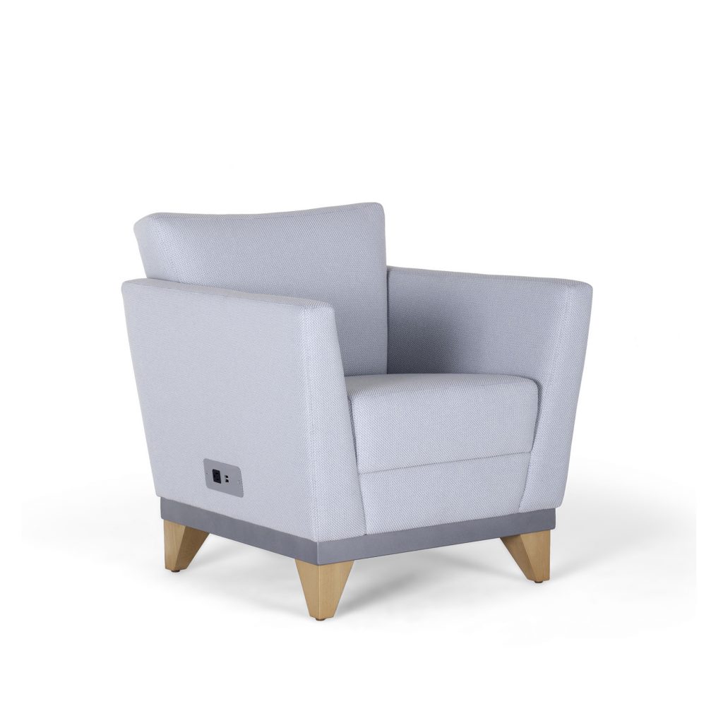 Huddle Lounge Chair, with Power Unit