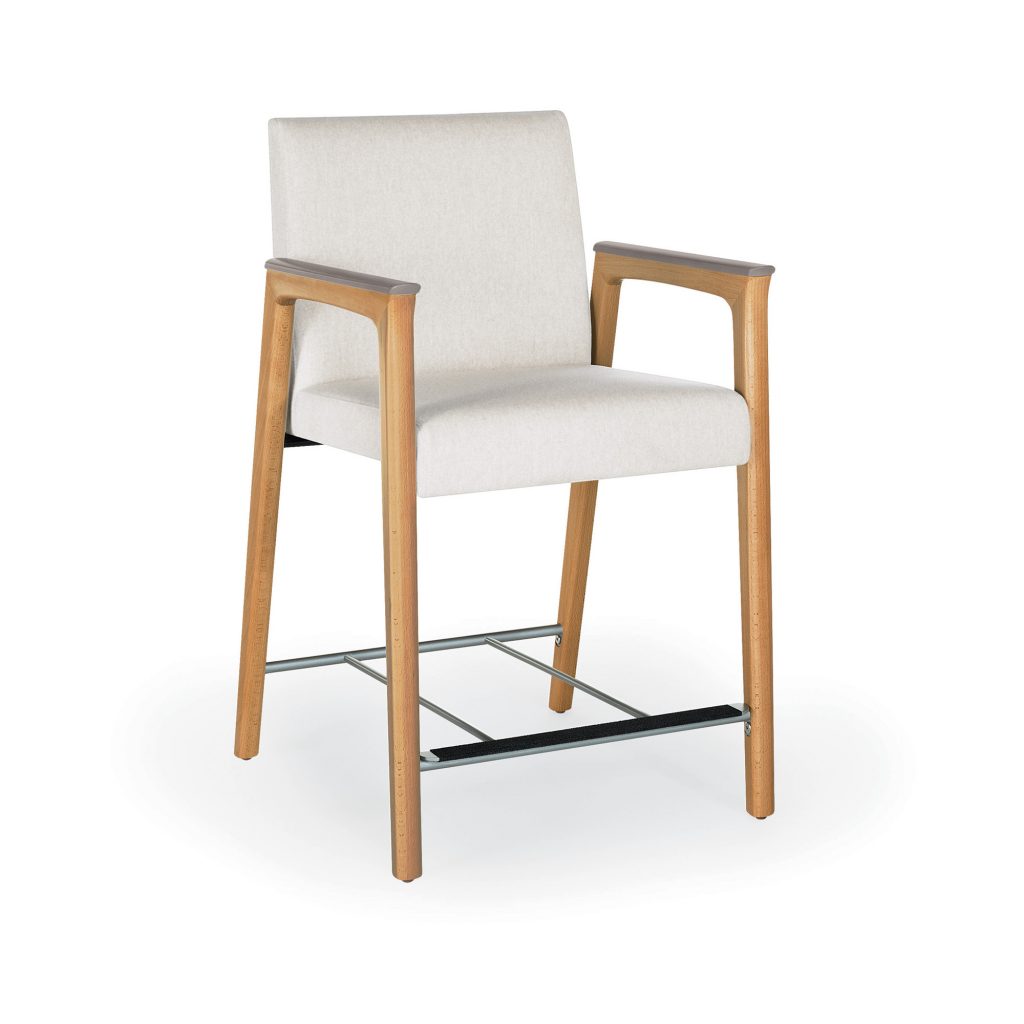 Reprise Hip Chair, Grey Urethane Arm Cap