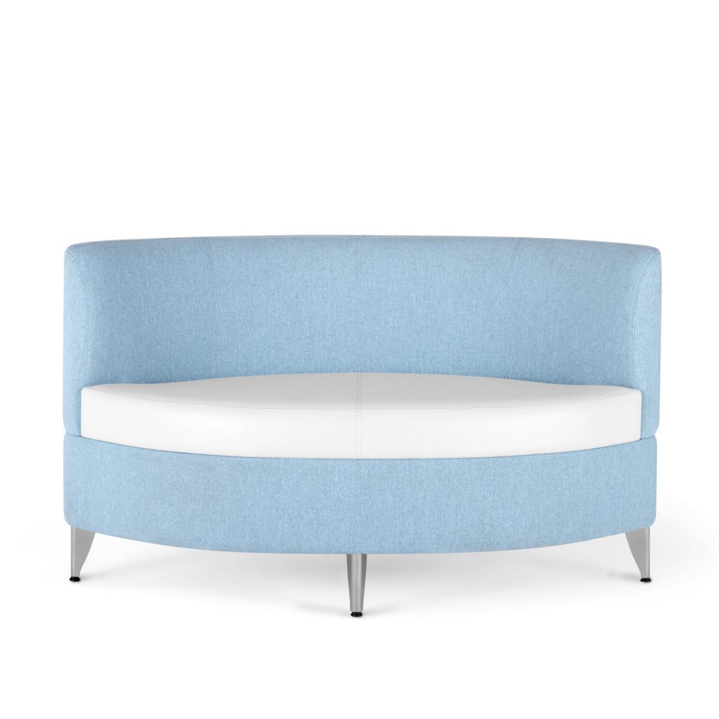 Leaf Love Seat Chair, Front View