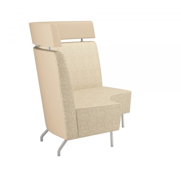 Intima Quarter-Round Unit with Headrest