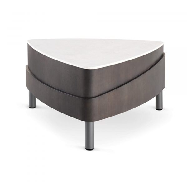 Soleil 16-Inch High Triangle Occasional Table
