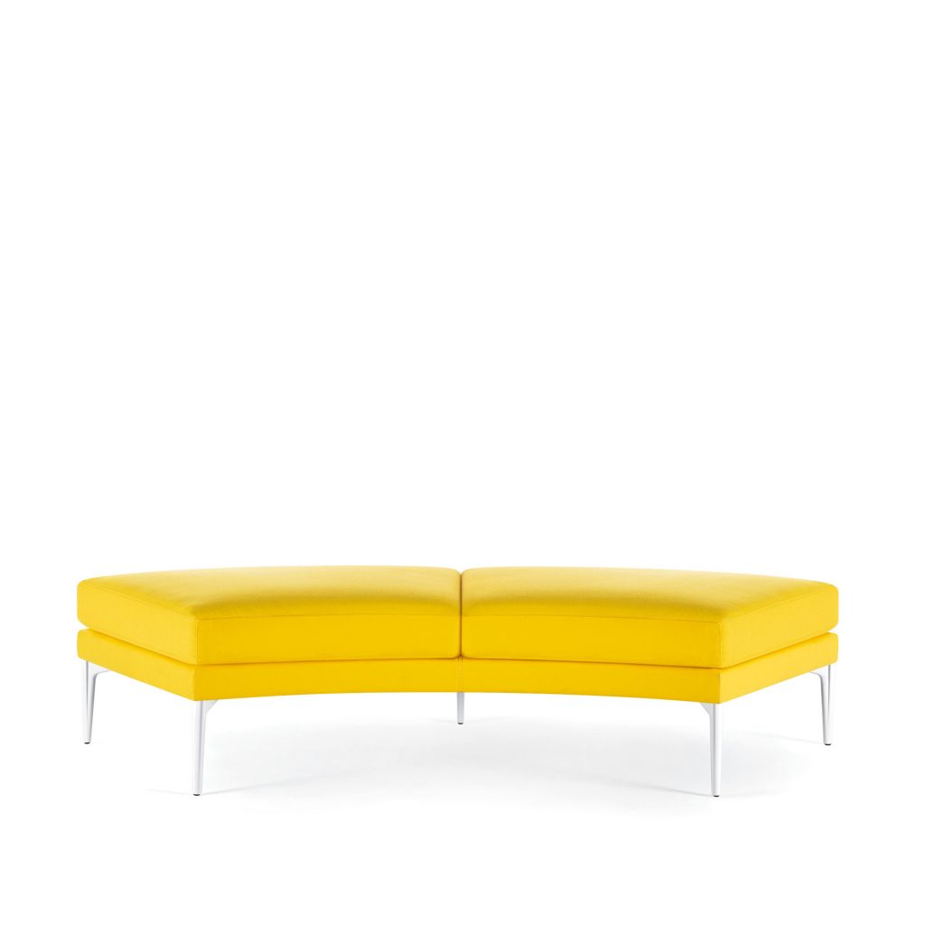 Uptown Social 60-Degree Two Seat Bench