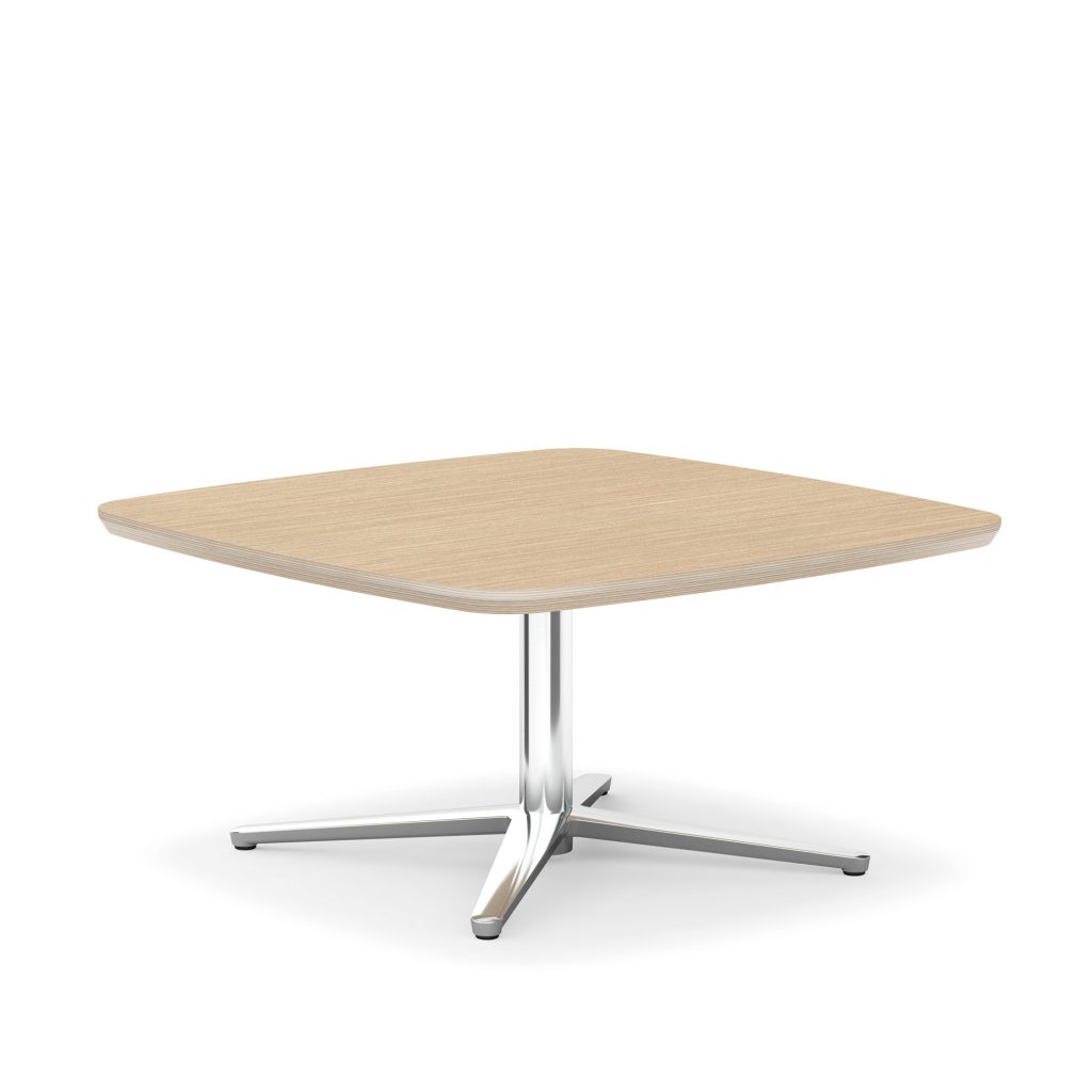 Flirt 30-Inch Occasional Table, Arc-Square, Veneer Top
