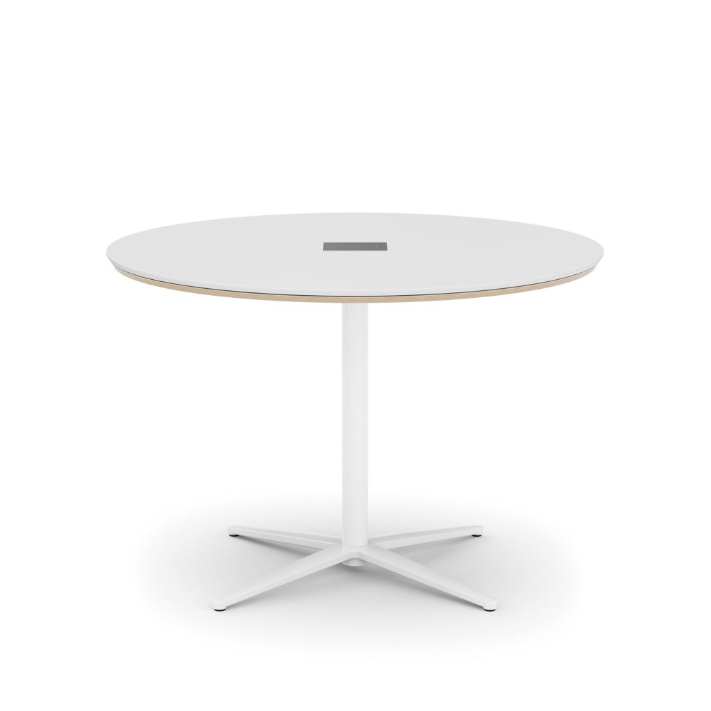 Flirt Meeting Table, 26-Inch Height, Round Top