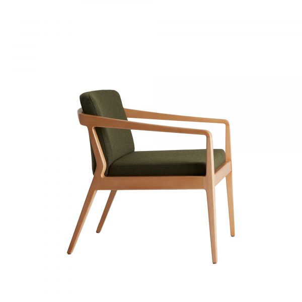 Kindred Lounge Chair, Side View