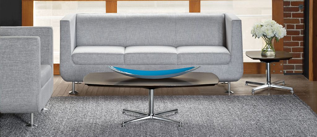 Hush Lounge and Sofa with Nios Occasional Tables