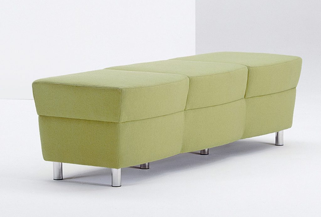 Light Green Serafina Three Seat Benches