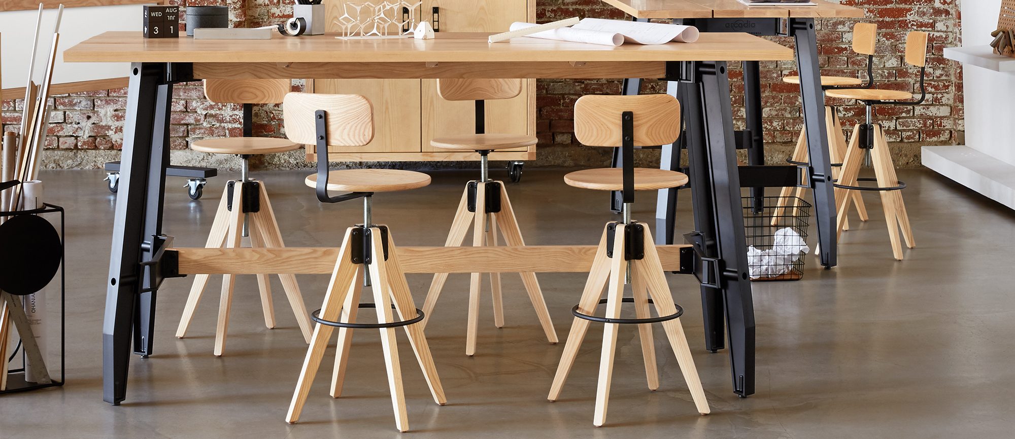 WorkSmith Stools and Meeting Tables