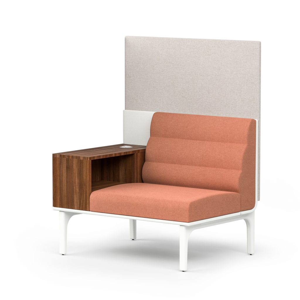 Iso with Cubby, Back Panel