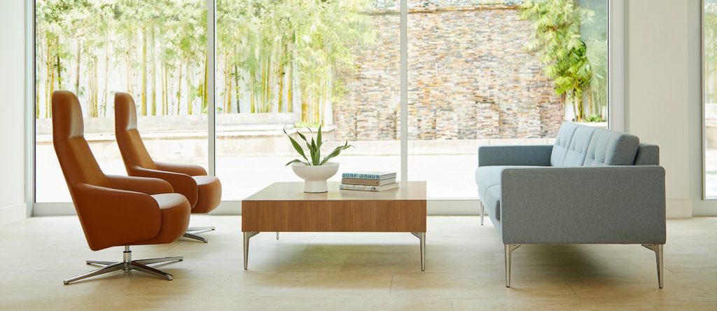 Dava High-Back, Uptown Social, Lounge Environment