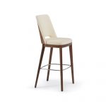 Theme Bar-Height Stool, Wood Back