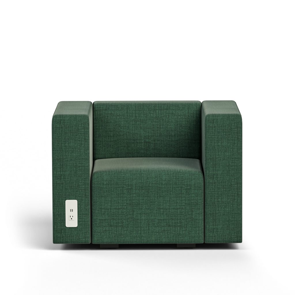 Lounge Chair, 8in Arms with Power