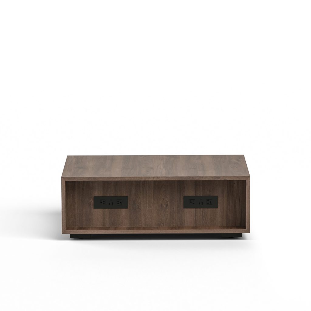 Archetype InLine Table 36in with Power, Front View