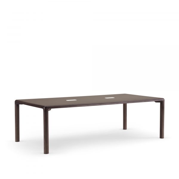 Conduit 29-inch Height Table, Slate Grey