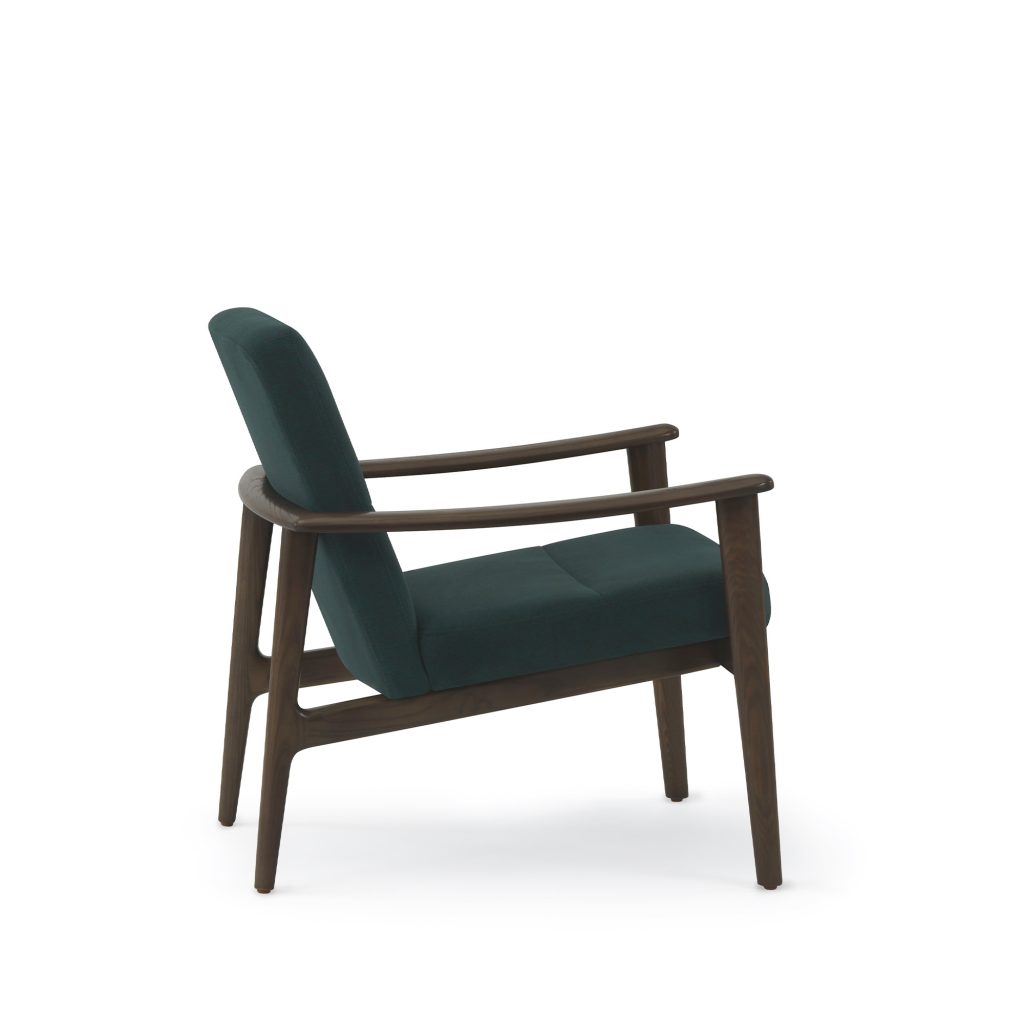 Laris Lounge, Smoky Umber Ash, Side View