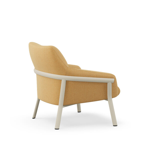 Talina Lounge, Yellow, Side View