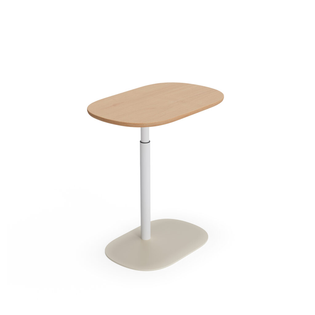 Keeper Pull-Up Table, Stone, Adjustable Height