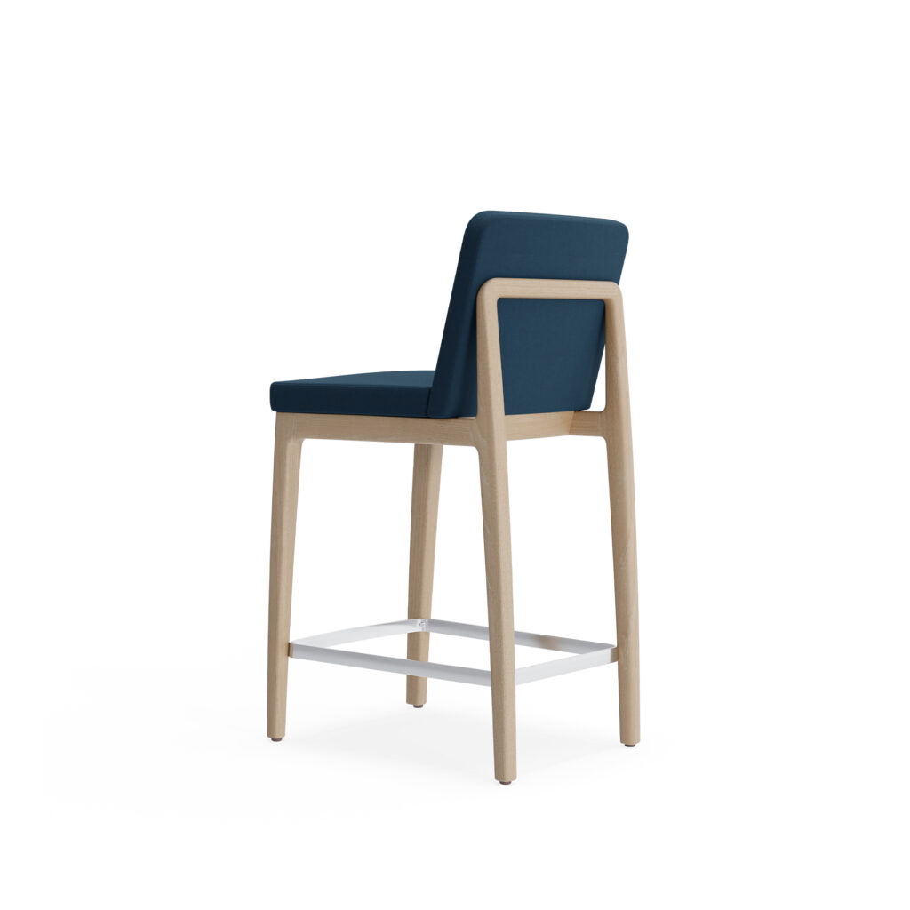 Reymi Counter Height Stool, Rear View